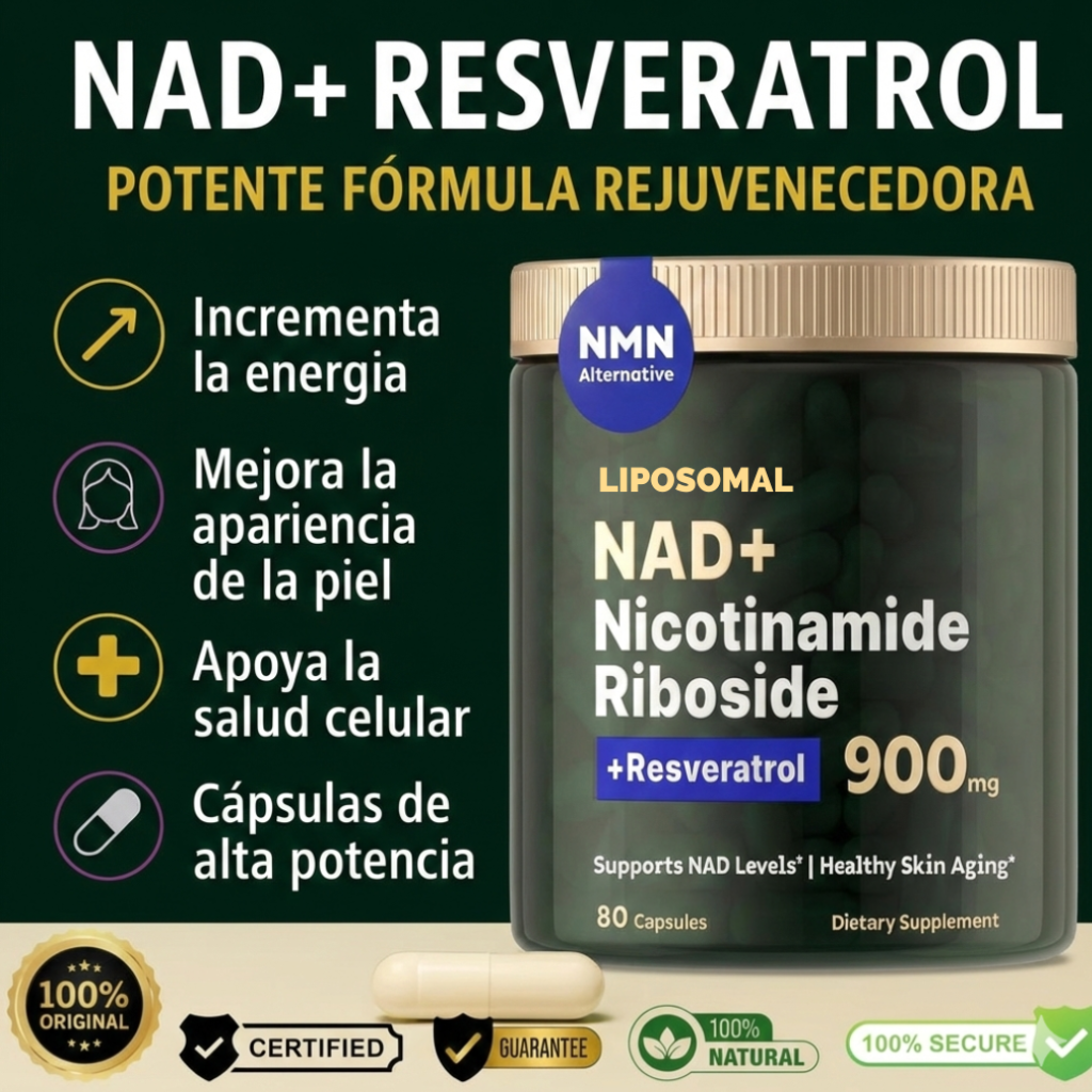 ✨ NAD+ Vital™ | Joven Para Siempre 🧬 - 🌿 Suplemento Anti-envejecimiento
