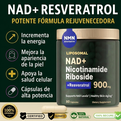 ✨ NAD+ Vital™ | Joven Para Siempre 🧬 - 🌿 Suplemento Anti-envejecimiento